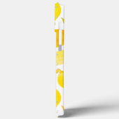 カスタマイズ可能な文字とイメージパタモダンーン柑橘類 Case-Mate iPhoneケース (裏面 / 左)