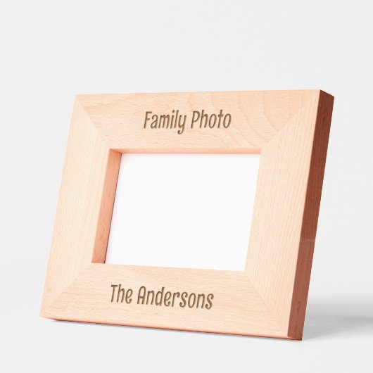 カスタマイズ可能な文字とフォトディスプレイ、レーザー レーザー彫刻フレーム (左)