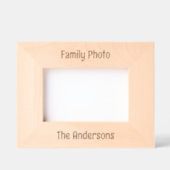 カスタマイズ可能な文字とフォトディスプレイ、レーザー レーザー彫刻フレーム (正面)