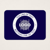 カスタマイズ可能な文字とロゴ | 濃い青の紫 (正面)