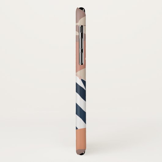 カスタマイズ可能な文字と画像トレンディーかわいい色 Case-Mate iPhoneケース (裏面/左)