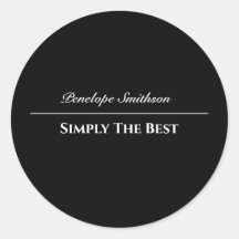 カスタマイズ可能な文字と色の基本白黒