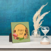 カスタマイズ可能な文字を備えたリスと自然 フォトプラーク (インサイチュ)