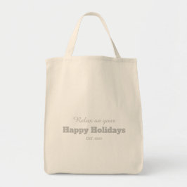 カスタマイズ可能な文字スタイリッシュスクリプトモダントレンディー トートバッグ