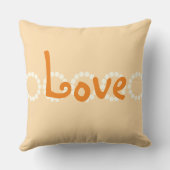 カスタマイズ可能な文字愛 クッション (裏面)