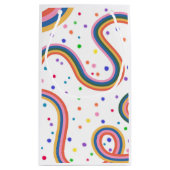 カスタマイズ可能な文字真空パーティーバッグ スモールペーパーバッグ (裏面)