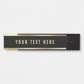 カスタマイズ可能な文字試験室会議室 サインプレート (正面)