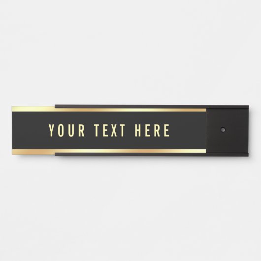 カスタマイズ可能な文字試験室会議室 サインプレート (正面)