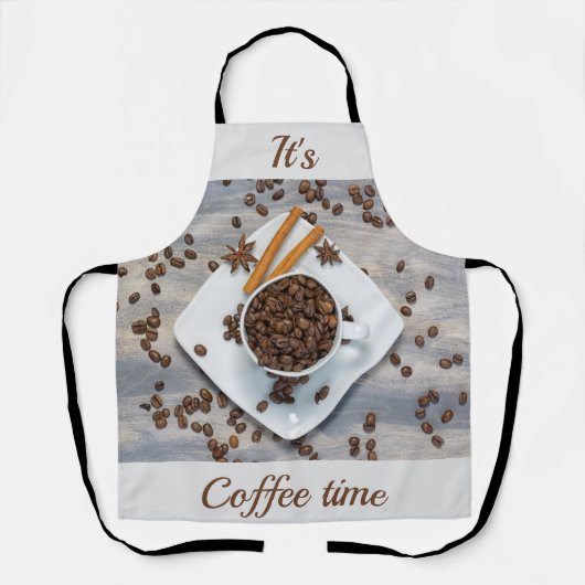 カスタマイズ可能な文字 エプロン (正面)