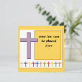 カスタマイズ可能な文字 カード (スタンド正面)