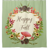 カスタマイズ可能な文字 シャワーカーテン (正面)