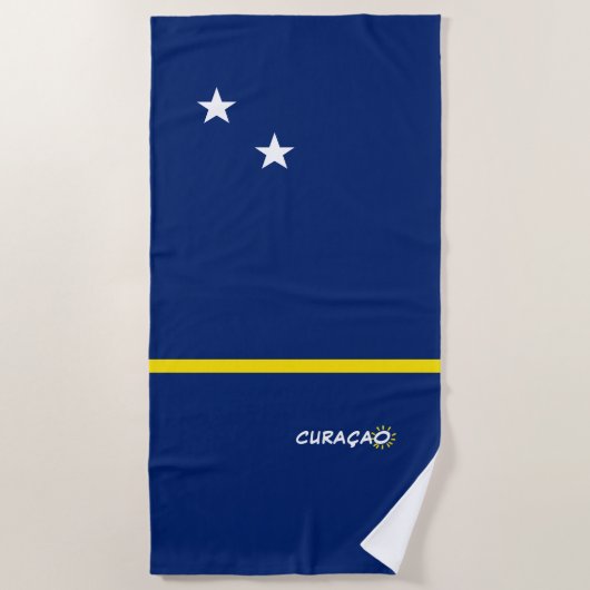 カスタマイズ可能な文字 ビーチタオル (正面)