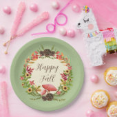 カスタマイズ可能な文字 ペーパープレート (パーティー)