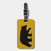 カスタマイズ可能な文字 ラゲッジタグ (正面縦)