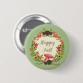 カスタマイズ可能な文字 缶バッジ (正面&裏面)