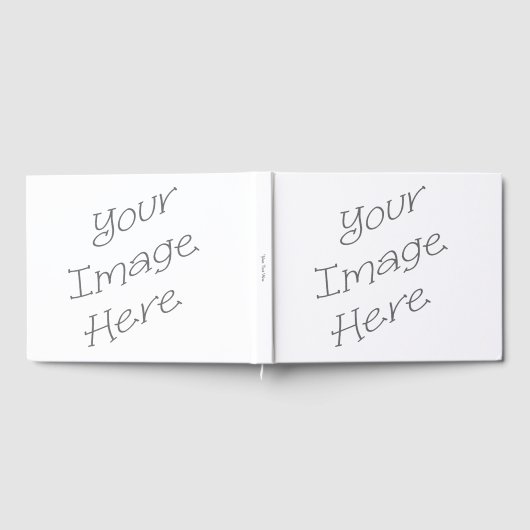 カスタマイズ可能な新しいアイテム ゲストブック (全面)