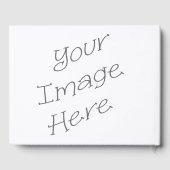 カスタマイズ可能な新しいアイテム ゲストブック (裏面)