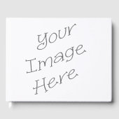 カスタマイズ可能な新しいアイテム ゲストブック (正面)