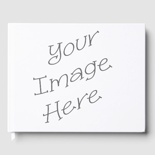 カスタマイズ可能な新しいアイテム ゲストブック (正面)