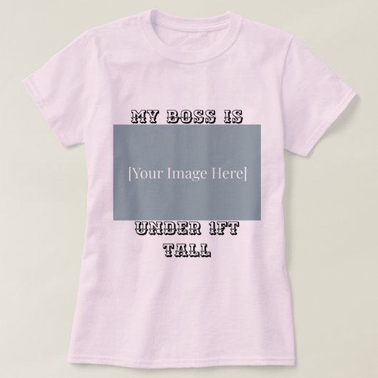 カスタマイズ可能な新米親Tシャツ – 面白い赤ちゃんの写真 Tシャツ (デザイン正面)