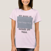 カスタマイズ可能な新米親Tシャツ – 面白い赤ちゃんの写真 Tシャツ (正面)