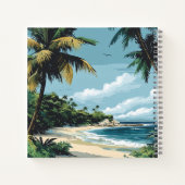 カスタマイズ可能な旅行仕訳帳 ノートブック (裏面)