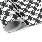 カスタマイズ可能な旋回シェイプCeltic like ラッピングペーパー (ロールコーナー)