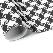 カスタマイズ可能な旋回シェイプCeltic like ラッピングペーパー (ロールコーナー)