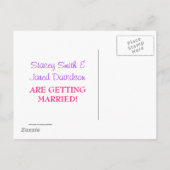 カスタマイズ可能な日付の保存州 – アリゾナ 案内ポストカード (裏面)