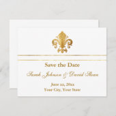 カスタマイズ可能な日付を救って下さい セーブザデート (正面/裏面)