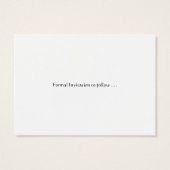 カスタマイズ可能な日付カード、明るいピンクのバラを保存 (裏面)