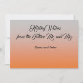 カスタマイズ可能な日付クリスマスカードの保存 招待状 (裏面)