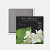 カスタマイズ可能な日付マグネットの保存、モックオレンジ マグネット (正面/裏面)