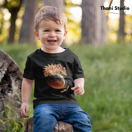 カスタマイズ可能な日付合計モダンEclipseヴィンテージ90s ベビーボディスーツ