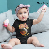 カスタマイズ可能な日付合計モダンEclipseヴィンテージ90s ベビーボディスーツ