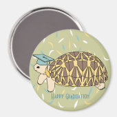 カスタマイズ可能な星亀の卒業マグネット2 マグネット (正面/裏面)