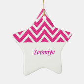 カスタマイズ可能な星型セラミックペンダント セラミックオーナメント (右)