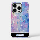 カスタマイズ可能な星旋回 Case-Mate iPhoneケース (裏面)