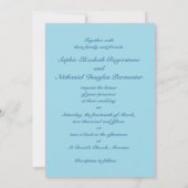 カスタマイズ可能な春Primroses結婚式招待状 招待状 (裏面)