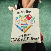 カスタマイズ可能な最高の先生 トートバッグ