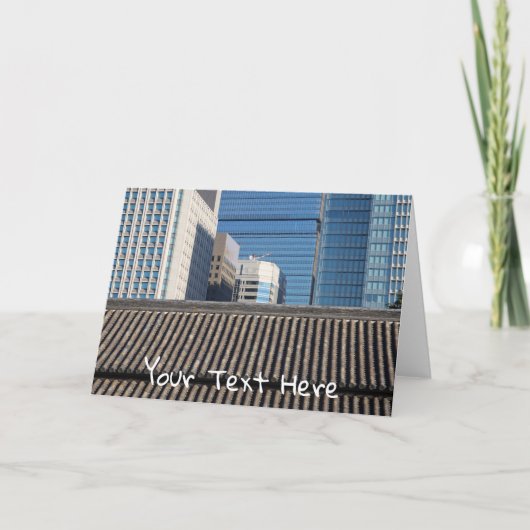 カスタマイズ可能な東京 カード (正面)