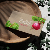 カスタマイズ可能な栄養士野菜クラフト紙 名刺