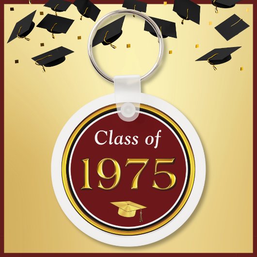 カスタマイズ可能な格安， 1975年クラスの懇親会，ギフト キーホルダー