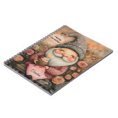 カスタマイズ可能な格言誕生日デザイン ノートブック (左側)