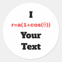 カスタマイズ可能な極方程式(Iハート)