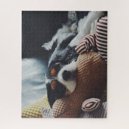 カスタマイズ可能な横型ペット写真パズル ジグソーパズル