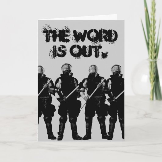 カスタマイズ可能な機動警官カード カード (正面)