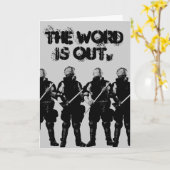 カスタマイズ可能な機動警官カード カード (黄色い花)