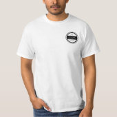 カスタマイズ可能な歯科サークル Tシャツ (正面)