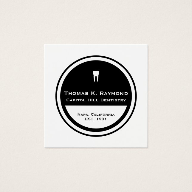 カスタマイズ可能な歯科円 (正面)